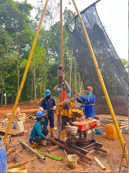 Pengeboran Geoteknik dan Uji SPT