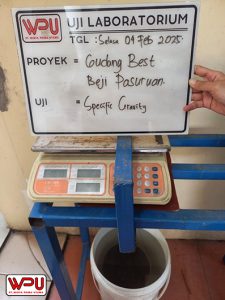 Uji Spesific Gravity Agregat Kasar
