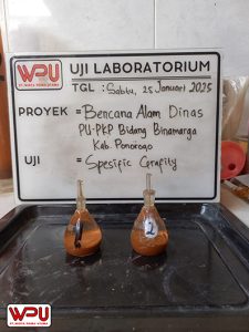 Uji Spesific Gravity Tanah