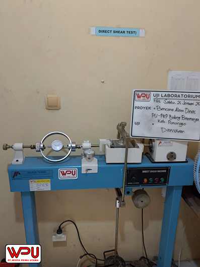 Uji Direct Shear