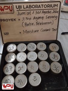 Uji Moisture Content