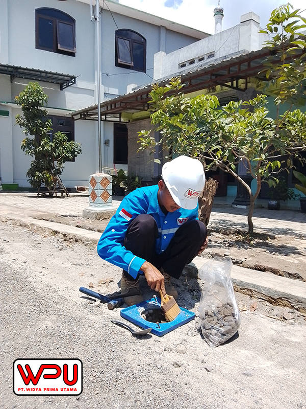 Uji Sand Cone oleh PT Widya Prima Utama