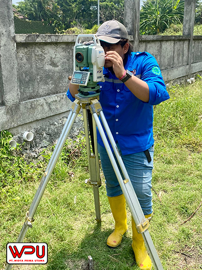Survey Topografi oleh PT Widya Prima Utama