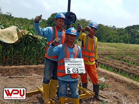 Uji Sondir oleh PT Widya Prima Utama